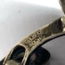 Rare Antique Servoz Paris Silver and Gold Cufflinks with Coral Image 7