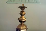 Mid-century brass lamp