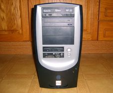 empty computer box