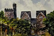 lismore castle Waterford watercolour