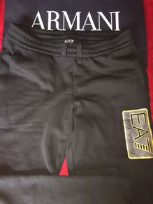 armani tracksuit bottoms cotton jogging size xxl