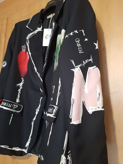 Graffiti Blazer from the Irish boutique Vanilla