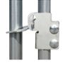 Galvanised steel walk-in chicken cage 2x2x1.92m Image 7