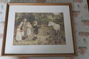 A Tempting Bait Framed Picture
