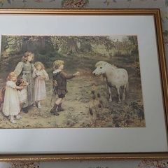 A Tempting Bait Framed Picture