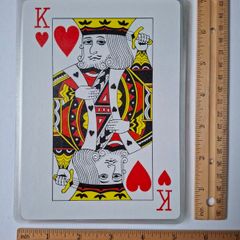 Playing Cards 7" by 5" Laminated