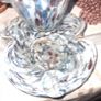 Rare 1960s Handmade Murano Style End of Day Splatter Glass Fish Ashtray Vase Image 3