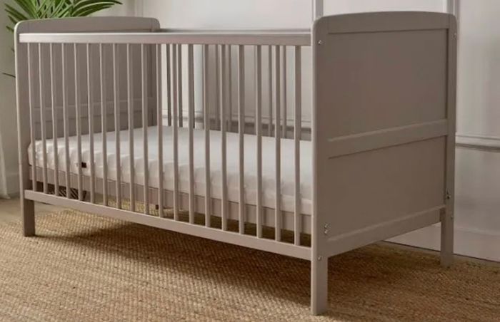 baby Elegance Travis Cot (Grey)