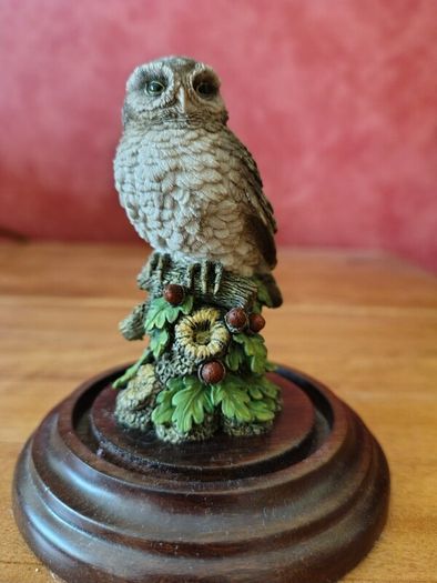 Vintage Country Artists Miniature Owl Sculpture