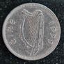 Ireland 1939 Silver Shilling Coin Image 2