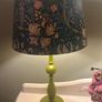 Pair of upcycled lamps with William Morris design Image 4