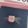 Pandora Two Tone Love Cube Charm with 14k Gold Heart Image 4