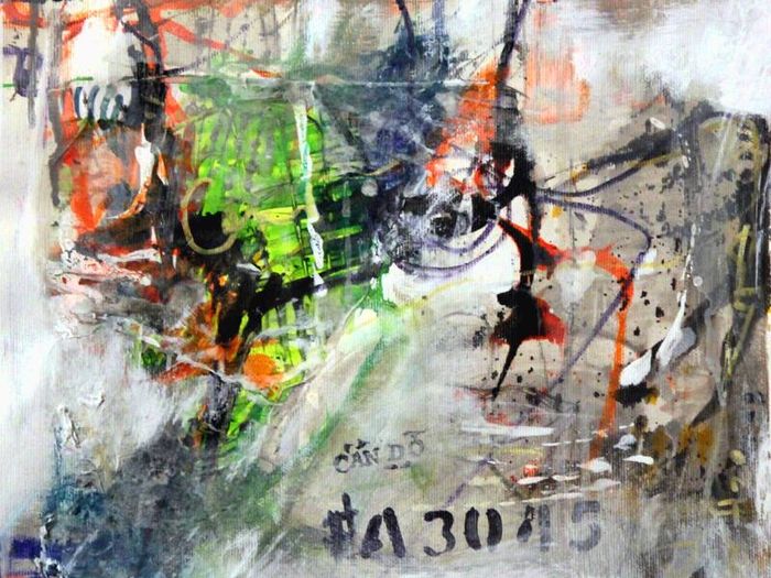 ArtH2O Abstract art Quadriptych