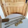 Antique Brass companion set Image 4