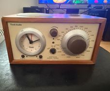 Tivoli Audio Model Three Retro Wooden Radio / Alarm Clock
