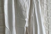 Linen White Trousers Size 20