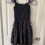 Girls Skeleton Dress Halloween Costume Image 2