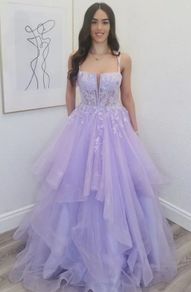 Debs Dress: Lilac Ballgown