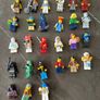Mini figs as per picture lego ninjango city gardens and one other piece Image 3
