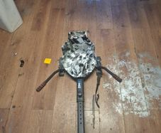 Hoverboard go kart attachment