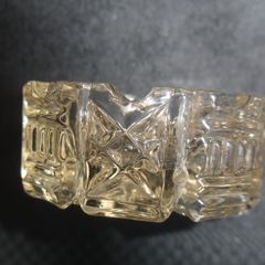 Vintage Sowerby Glass Ash Tray 1950's