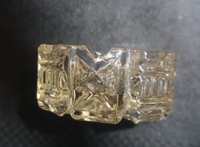 Vintage Sowerby Glass Ash Tray 1950's
