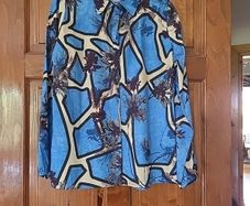 Ladies Blue and Cream Shirt NEW