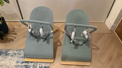 Baby Bouncer (Nested) - Sage Green