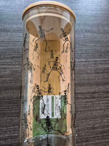 Skeleton storage jar