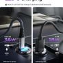 Car Charger Adapter USB C 54W 12V USB Socket [USBC 36W+USBA 18W] 60W USB C Cable PD3.0 Car Phone Charger Cigarette Lighter USB Charger for iPhone 16 Pro 16e Samsung S25 Ultra Car Accessories Image 9