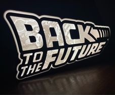 Back to the future Lithophane Lightbox