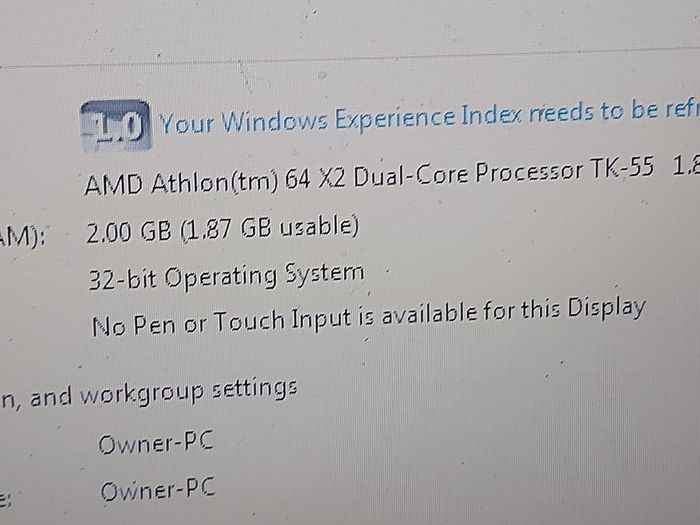 Toshiba Equium P200D-139 Model PSPBNE-004003KS, Windows 7, 2 GB ram, 100GB HDD, Chrome, and VLC for best movie experience