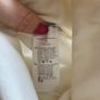 Cream Wolford polo - sz 12 Image 3
