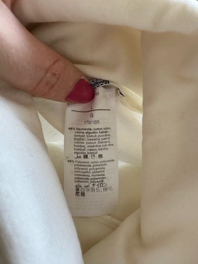 Cream Wolford polo - sz 12