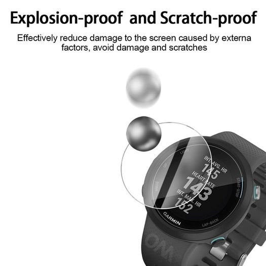 Premium Tempered Glass For Garmin Swim 2 smart watch Screen Protector Film Accessories For Garmin Swim 2