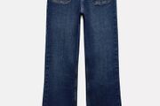 Zara High Waist Mini Flare Jeans