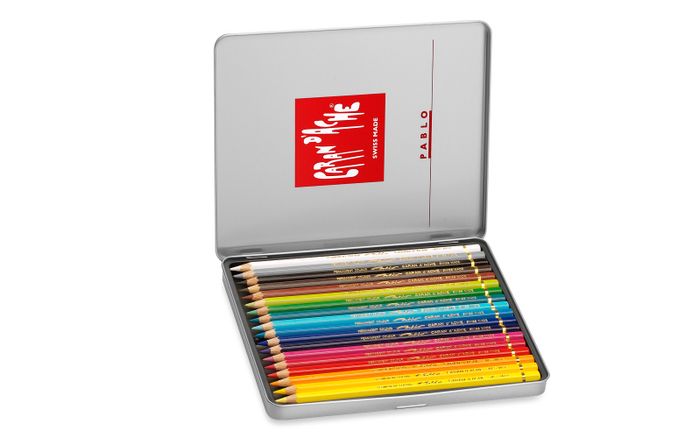 Caran dAche Pablo Colour Pencils (18 in a Metal Box)
