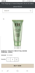Emma Hardie Midas Touch Revitalising Cream 30ml