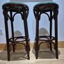 vintage bentwood cafe / bar stools Image 5