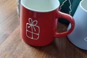 Belleek Living Christmas Doodles Mugs Set of 4