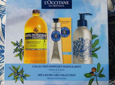 L'occitane Shea hand care collection