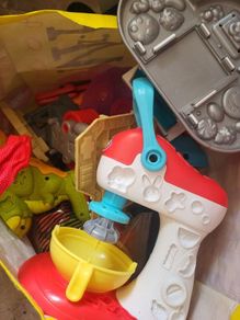 Large bag of playdough construction set