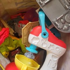 Large bag of playdough construction set