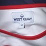 Ladies Navy, White & Red Tee Shirt from West Quay Carrig Donn Image 2
