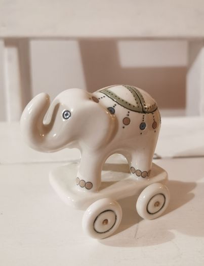 Small Ceramic Elephant Ornament
