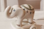 Small Ceramic Elephant Ornament