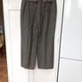 Jaeger Ladies Trousers (12) High Waisted Linen/Wool. Image 4