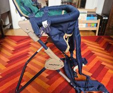 Backpack baby carrier and high chair