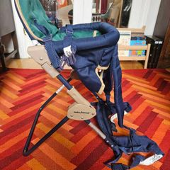 Backpack baby carrier and high chair