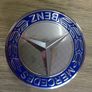 4 x Alloy Wheel Centre Caps 75mm for Mercedes Benz Light Blue Image 3